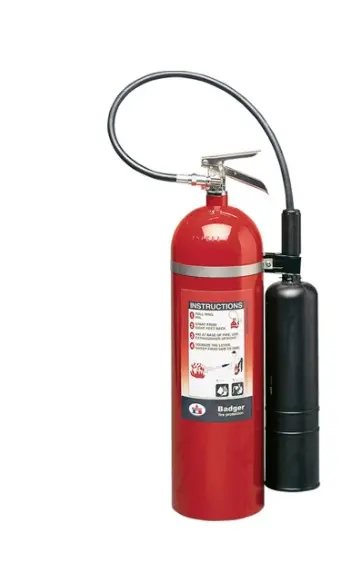 E007A20 Extintor portátil Co2 15 lb BADGER