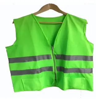 CHLRFM Chaleco casaca reflemat con reflejante, unitalla, color verde limon RFM