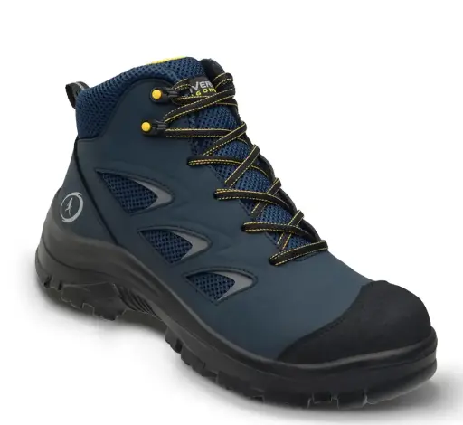 SPYG2 05P Calzado de seguridad tipo bota, con puntera de protección de policarbonato AZUL RIVERLINE
