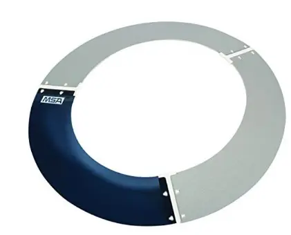 697410 Sombra de sol de plastico para casco ala ancha MSA